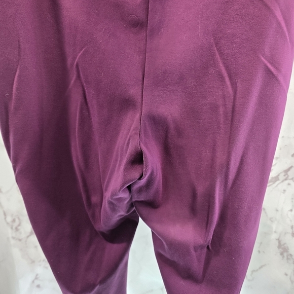 Torrid Pants Womens 3 3X Regular Purple Stretch Pull On Ponte Pixie High Rise - Picture 7 of 12